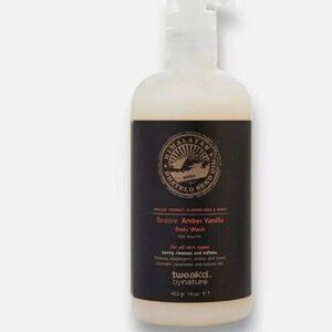 Tweak'd Restore Amber Vanilla Body Wash 16oz NEW SEALED w/ PUMP